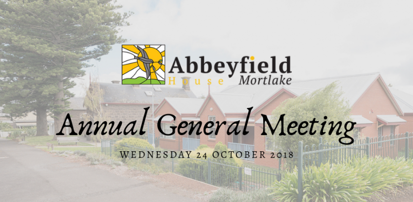 Abbeyfield Annual General Meeting 2018