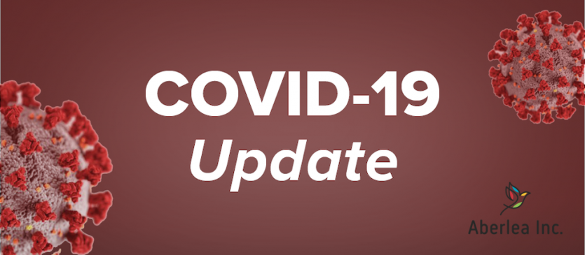 COVID-19 Update Aberlea